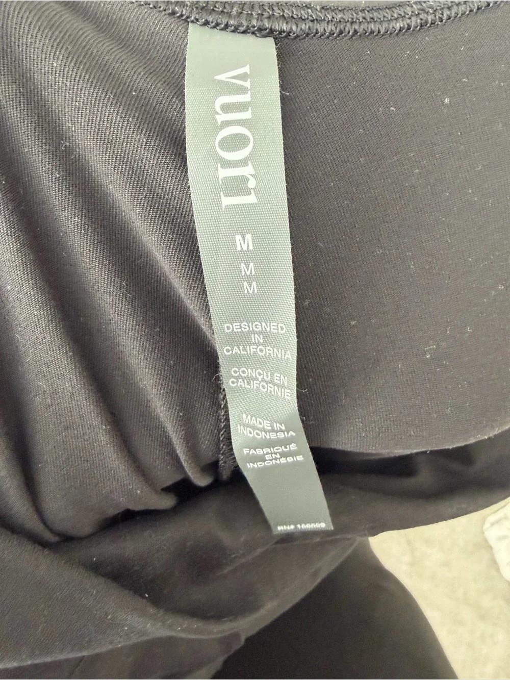 Vuori Halo Easy Black Wide Leg Lounge Pants - Picture 6 of 6